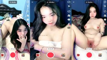 สาวสวยหัวนมสีชมพูไลฟ์สดเบ็ดหี คลิปxxxไทยนมใหญ่ล้วงหีจนน้ำแตกคามือโคตรๆ ผิวขาวเนียน หีสีชมพูน่าเลีย